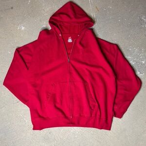 VINTAGE Red Zip Up!